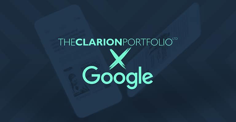 The Clarion Portfolio x Google